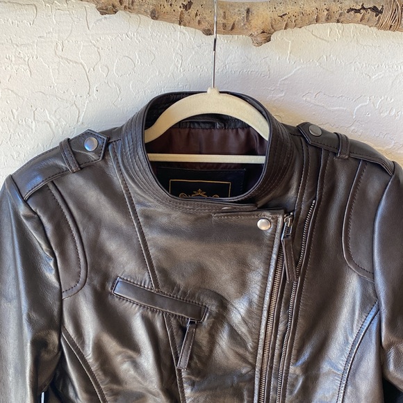 🎉 NEW‼️ REAL LEATHER HANDMADE LEATHER JACKET‼️ - Picture 3 of 15